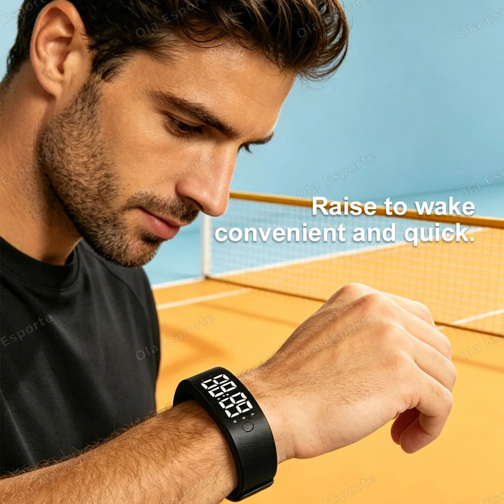 AuraBend Bracelet Réveil Intelligent 